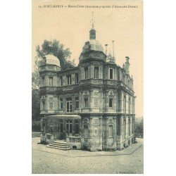carte postale ancienne 78 PORT-MARLY. Château de Monte-Christo 1917
