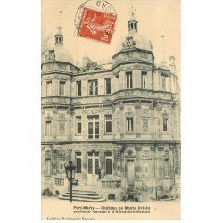 carte postale ancienne 78 PORT-MARLY. Château Monte-Christo de Dumas 1910
