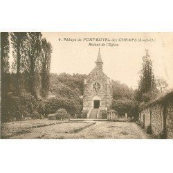 carte postale ancienne 78 PORT-ROYAL DES CHAMPS. Abbaye. Ruines Eglise