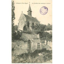 carte postale ancienne 78 PORT-ROYAL DES CHAMPS. Fouilles anciennes Cuisines 1908