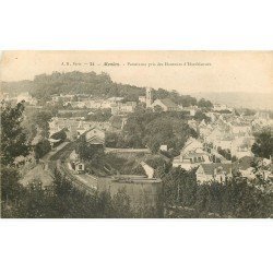 carte postale ancienne 78 MEULAN. Panorama pris d'Hardricourt 1904