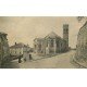 carte postale ancienne 78 MEULAN. Abside Eglise Saint-Nicolas animée 1917