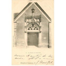 carte postale ancienne 78 MONTFORT-L'AMAURY. Porte du Cimetière 1902