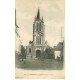 carte postale ancienne 78 MONTFORT-L'AMAURY. Eglise animation 1921
