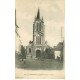 carte postale ancienne 78 MONTFORT-L'AMAURY. Eglise animation 1921