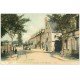 carte postale ancienne 14 DIVES. Commerce Ambulant devant Hostellerie Guillaume Rue Hasting 1905