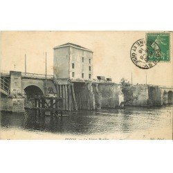 carte postale ancienne 78 POISSY. Vieux Moulin 1916