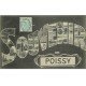 carte postale ancienne 78 POISSY. Souvenir