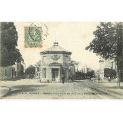 carte postale ancienne 78 POISSY. Entrée de la Ville 1907