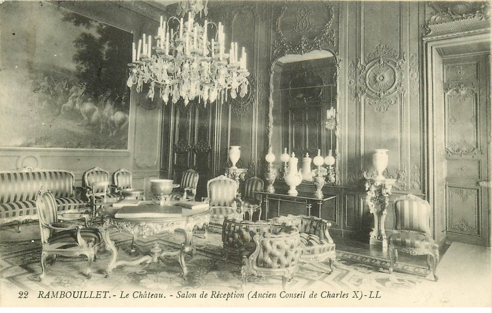 Ancienne Carte Postale De Rambouillet : La Chasse à Courre à L’Étang De