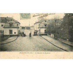 carte postale ancienne 78 RAMBOUILLET. Quartier de Cavalerie 1905