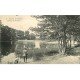 carte postale ancienne 78 RAMBOUILLET. Pêcheurs sur Etang du Moulinet