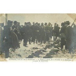 78 RAMBOUILLET. Alphonse XIII aux tirés. Chasseurs et Chasse 1905. Président de la République et Rouvier