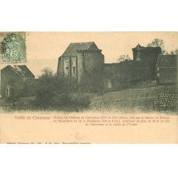 carte postale ancienne 78 VALLEE CHEVREUSE. Château Chevreuse Plateau de Hauvillers