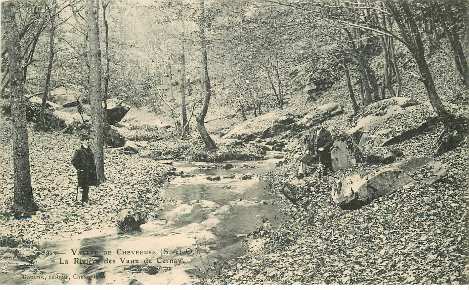 78 VALLEE CHEVREUSE. Rivière des Vaux de Cernay animation