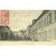 carte postale ancienne 78 LA QUEUE-LES-YVELINES. Hôtel du Croissant Route Nationale 1910