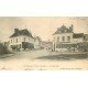 carte postale ancienne 78 LA QUEUE-LES-YVELINES. Le Carrefour attelage déménagements Epicerie Joulain et Café Collot 1903