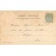 carte postale ancienne 78 LA QUEUE-LES-YVELINES. Le Carrefour attelage déménagements Epicerie Joulain et Café Collot 1903