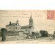 carte postale ancienne 78 LA QUEUE-LES-YVELINES. Mairie et Eglise 1903
