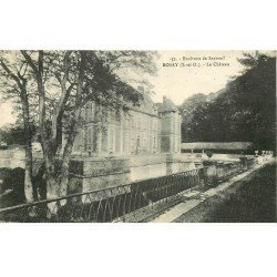 carte postale ancienne 78 ROSAY. Le Château 1931