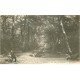 carte postale ancienne 78 ROSAY. Le Château Parc Escalier personnages assis