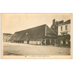 carte postale ancienne 14 DIVES. La Halle 1931