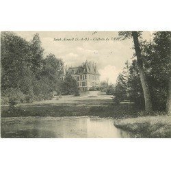 carte postale ancienne 78 SAINT-ARNOULT. Château de l'Aleu 1920
