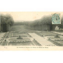 carte postale ancienne 78 THOIRY. Le Château Avenue des Tilleuls 1904