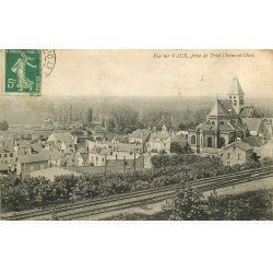 carte postale ancienne 78 VAUX. 1908