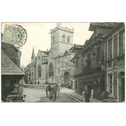 carte postale ancienne 14 DIVES. L'Eglise 1906