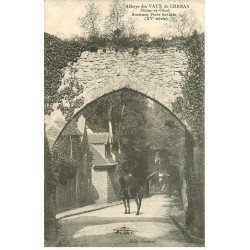 carte postale ancienne 78 VAUX-DE-CERNAY. Cavalier