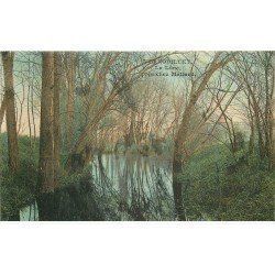 carte postale ancienne 78 VERNOUILLET. La Lône près de Mallard 1904