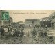 carte postale ancienne 78 VERNEUIL-SUR-SEINE. Repos des Moissonneurs à la Ferme