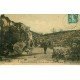 78 VOISINS-LE-BRETONNEUX. Anciennes Carrières Croix du Bois. Animation carte toilée 1909