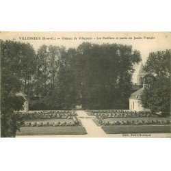 carte postale ancienne 78 VILLEPREUX. Château Pavillons Jardin 1929