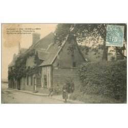 carte postale ancienne 14 DIVES. Les Cuisines Hostellerie Guillaume le Conquérant 1907