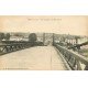 carte postale ancienne K. 78 TRIEL SUR SEINE. Pont suspendu Rue du Pont