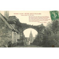 carte postale ancienne K. 78 MONTFORT-L'AMAURY. Porte Bardoul 1913
