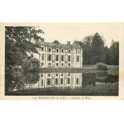 carte postale ancienne K. 78 BONNELLES. Château de Bissy