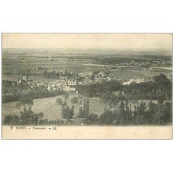 carte postale ancienne 14 DIVES. Panorama 1921