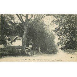 carte postale ancienne K. 78 VIROFLAY. Restaurant La Chaumière Avenue de Versailles 1924