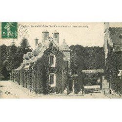 carte postale ancienne K. 78 VAUX-DE-CERNAY. Entrée Abbaye 1914