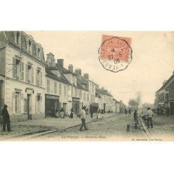 carte postale ancienne K. 78 LE PERRAY. Grande Rue 1905
