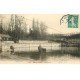 carte postale ancienne K. 78 MARLY-LE-ROI. L'Abreuvoir avec Chevaux