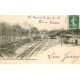 carte postale ancienne K. 78 LE VESINET. Gare des Marchandises 1908