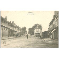 14 DOZULE. Le Haut du Bourg 1904 Pharmacie