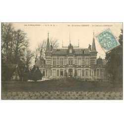 carte postale ancienne 14 EPINAY. Le Château environs d'Isigny 1904