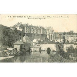 carte postale ancienne 79 THOUARS. Le Château Maison de Force 1916