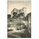 carte postale ancienne 14 FALAISE. Animation Faubourg de la Roche