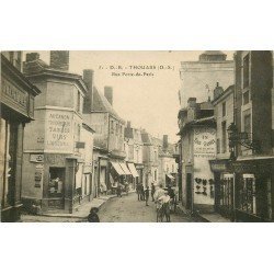 79 THOUARS. Coiffeur et Tabac Rue Porte de Paris